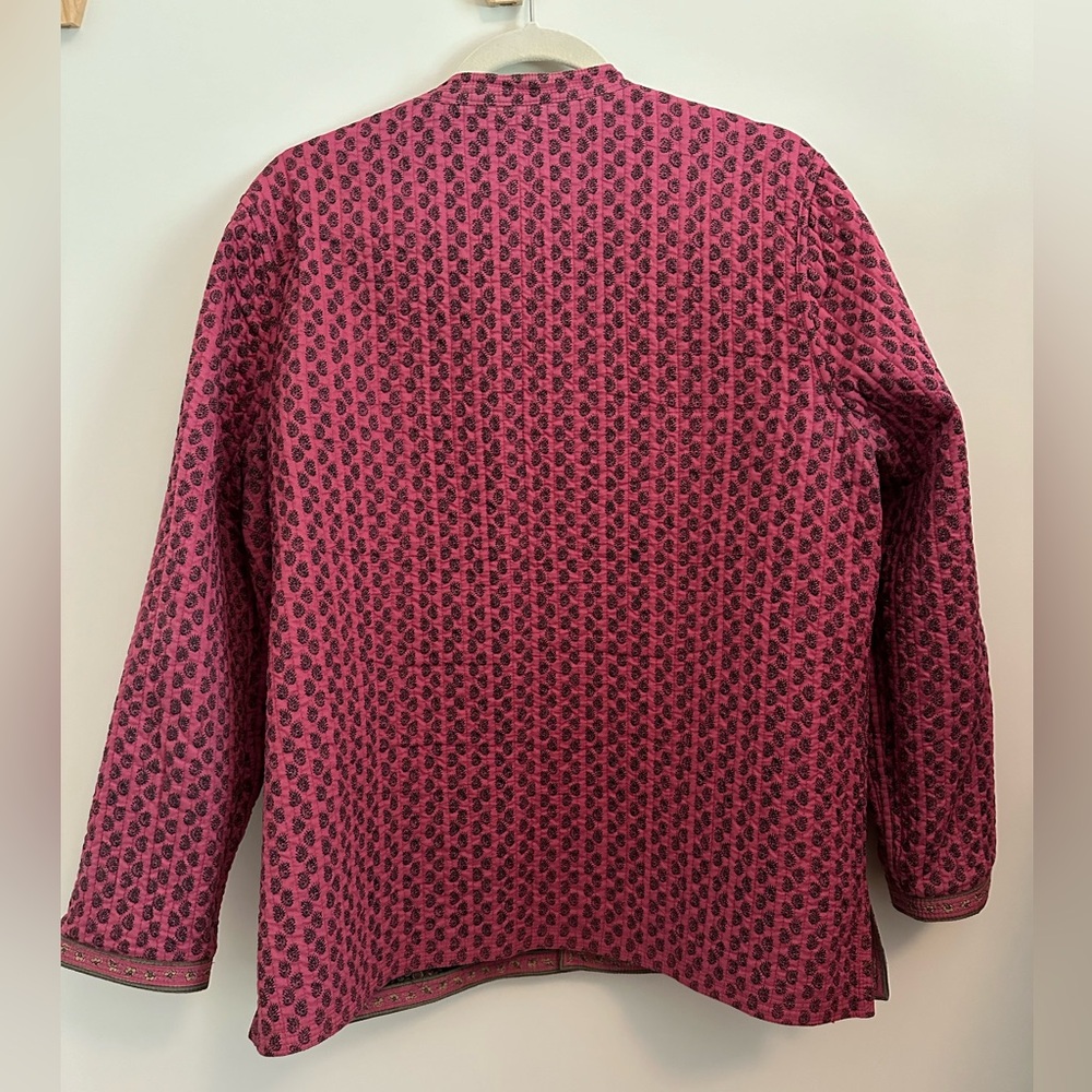 Fully Reversible Quilted Cotton Jacket - image 7